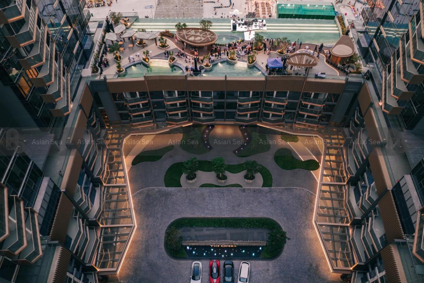 Ferienwohnung Metropole Thu Thiem Ho-Chi-Minh-Stadt Exterior foto