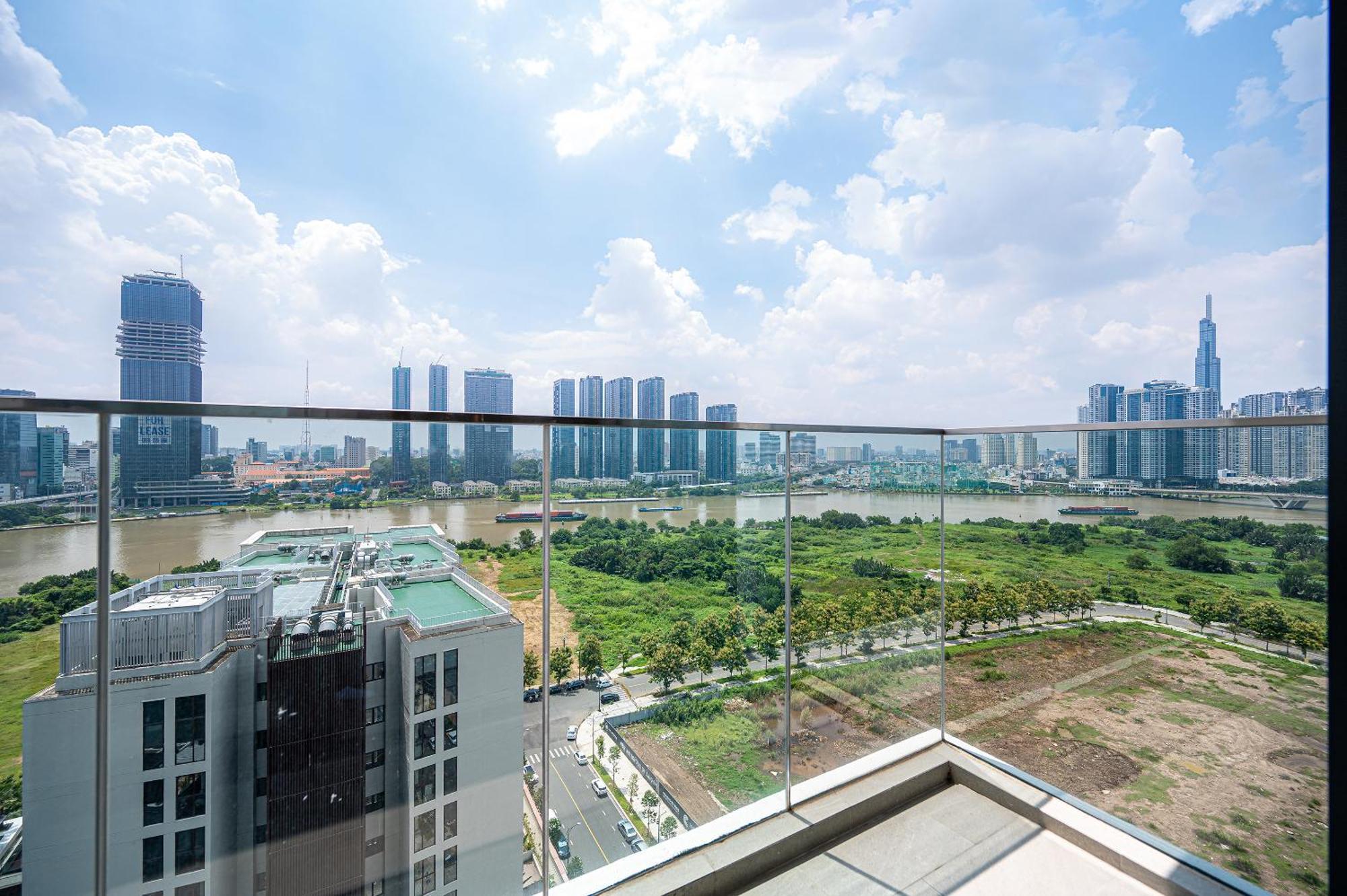 Ferienwohnung Metropole Thu Thiem Ho-Chi-Minh-Stadt Exterior foto