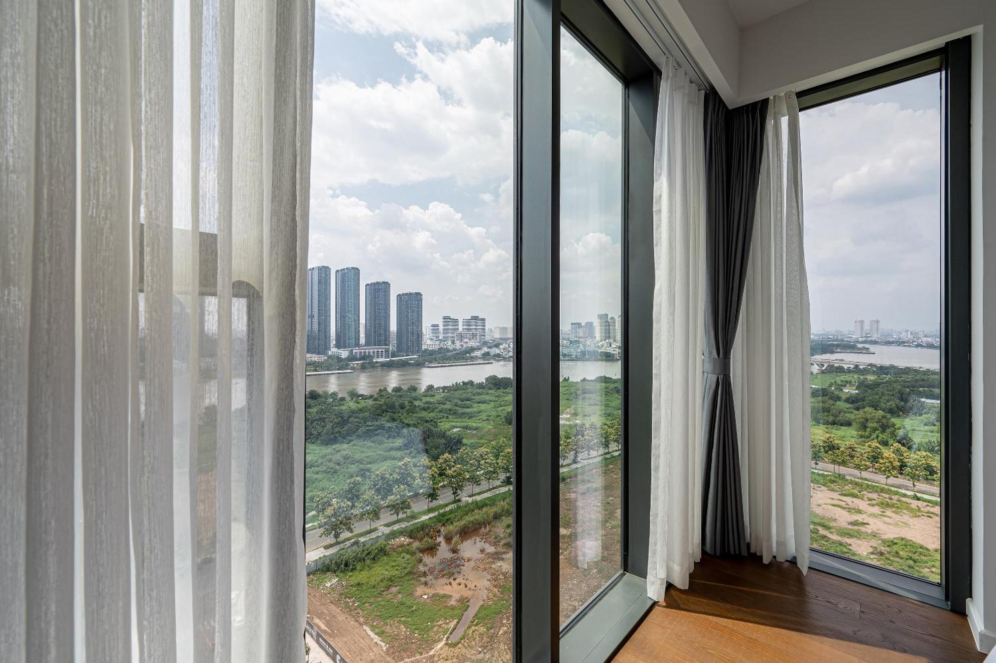 Ferienwohnung Metropole Thu Thiem Ho-Chi-Minh-Stadt Exterior foto