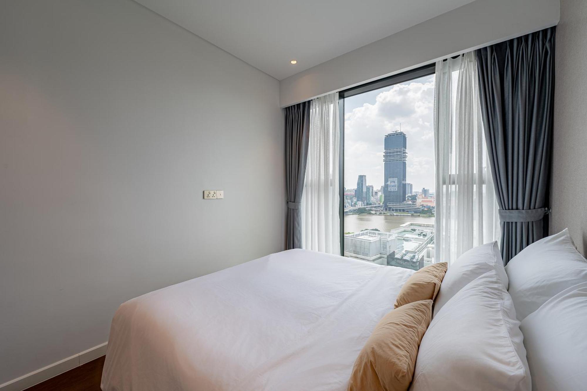Ferienwohnung Metropole Thu Thiem Ho-Chi-Minh-Stadt Exterior foto